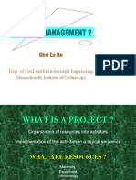 Project Management 2: Chu Eu Ho