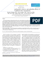 An Investigation On The Antibacterial, Cytotoxic, and Antibiofilm Efficacy of