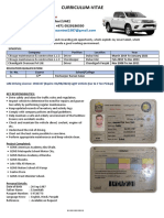 Curriculum-Vitae: Pickup Driver