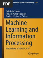 Debabala Swain Machine Learning and Information 2020