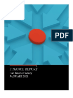 Finance Report JANUARI 2021