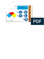 ROTULO DE ETIQUETAS QUIMICAS