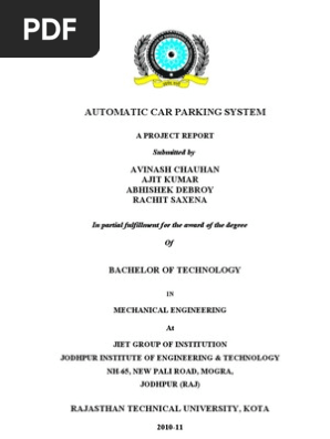 PROJECT REPORT.