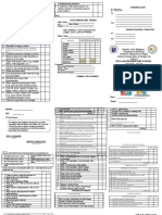 Socio-emotional development checklist