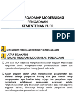 Konsep Roadmap Program Modernisasi Pengadaan