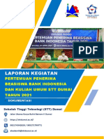 Laporan Dokumentasi Pertemuan Penerima Beasiswa Bank Indonesia STT Dumai Tahun 2021