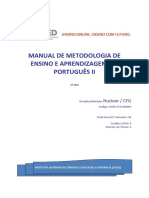 Módulo de Metodologia de Ensino e Aprendizagem do Portugues II (1)