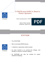EG2070 FACTS and HVDC in Electric Power Systems: Static Compensator (STATCOM)