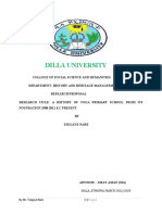 Dilla University: Advisor: - Sisay Aman (Ma)