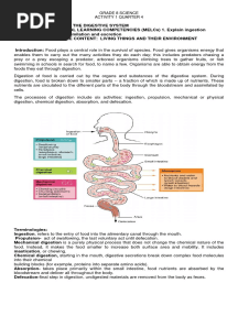 Grade 8 Science Activity 1 Quarter 4