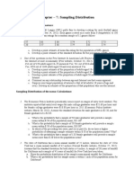 Chapter - 7: Sampling Distribution: Calculation of Point Estimators