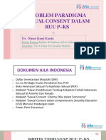 Problem Paradigma Sexual Consent Dalam RUU P-KS - AILA INDONESIA