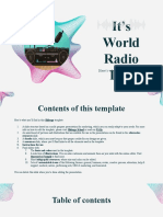 It's World Radio Day by Slidesgo