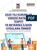 2020 Kurumlar Vergisi