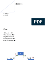 STP Protocols and Costs