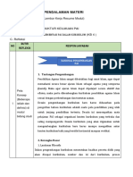 LK - Resume Pendalaman Materi PPG 2021 Struktur Keilmuan Pai KB 4