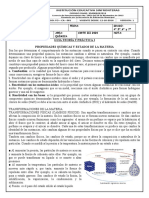 Propiedades químicas y estados de la materia