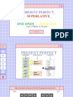 Present Perfect, Superlative, Have Got Grammar Guide