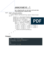 Java Assignment 7