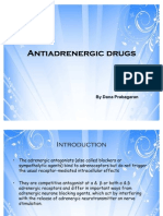 Noradrenergic Drugs/alpha Blockers