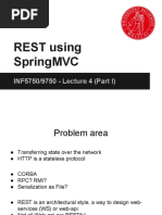 Inf5750 - Lecture 4.a - Rest Using Spring MVC - v2