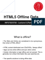 inf5750---lecture-6.b---html5-offline-data