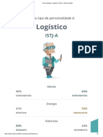 Personalidade "Logístico" (ISTJ) - 16personalities PDF