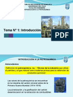 Tema I Introducción Petroquímica