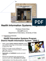 Health Information Systems Programme