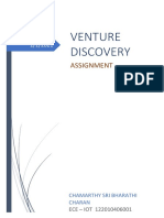 Venture Discovery Assignment