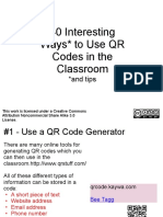 40 Interesting Ways To Use QR Codes in The Classroom: and Tips