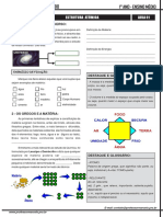 1°ano - Unidade - 01 - Estrutura Atômica