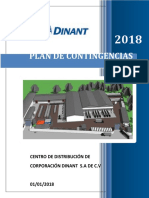 Centro de Distribucion Plan de Contingencias 2018