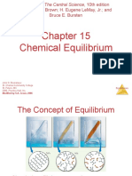 Chemical Equilibrium: Theodore L. Brown H. Eugene Lemay, Jr. and Bruce E. Bursten