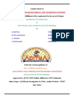 Documantation of IoT Based Flood Detection and Alert System Using Android and RF Based Wireless High Alert Alarm