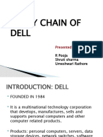 Supply Chain of Dell: Presented by
