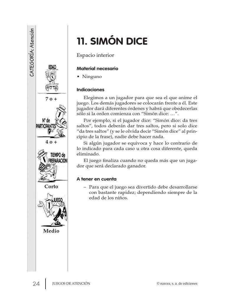 Simón Dice PDF