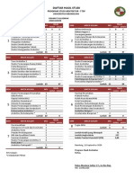 Daftar Hasil Studi: Program Studi Arsitektur - FTSP