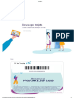 Descargar nueva tarjeta de salud en PDF