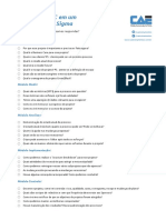 Checklist Ciclo DMAIC