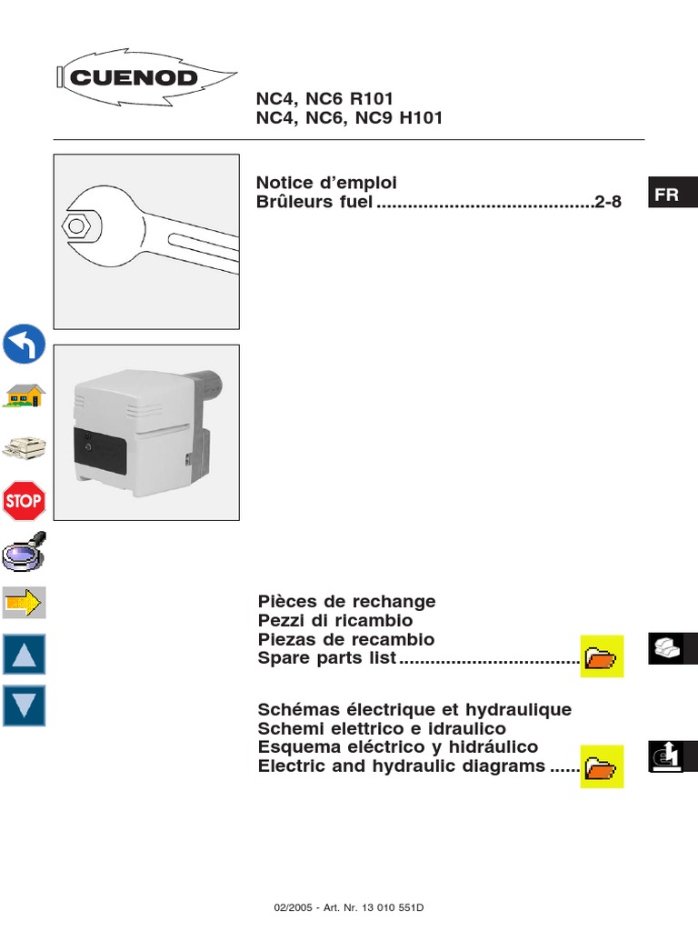 Notice Cuenod | Pdf | Allumage | Soupape