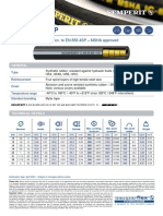 Din en 856 4Sp: Multispiral Hydraulic Hose Acc. To EN 856 4SP - MSHA Approved