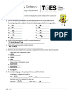 Galaxy School Biology Dept Genetics Guide