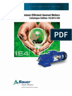 Super Premium Efficient Geared Motors: Catalogue Edition 10/2013 EN