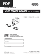 Wire Feeder Welder: Operator's Manual