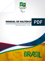 Manual de Halterofilismo Diretoria Técnica 2015