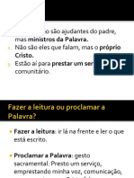 Formação Leitores Slides