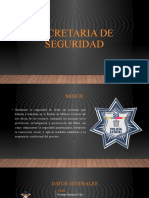 Funciones de La Secretaría de Seguridad Del Edomex