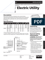 Dayton Electric Utility Heaters: Description