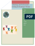 Technology and Professional Networking in Dysphagia Therapy